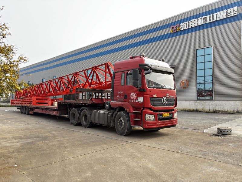 全花架龍門 MH10t-16m 制作完成 裝車發出